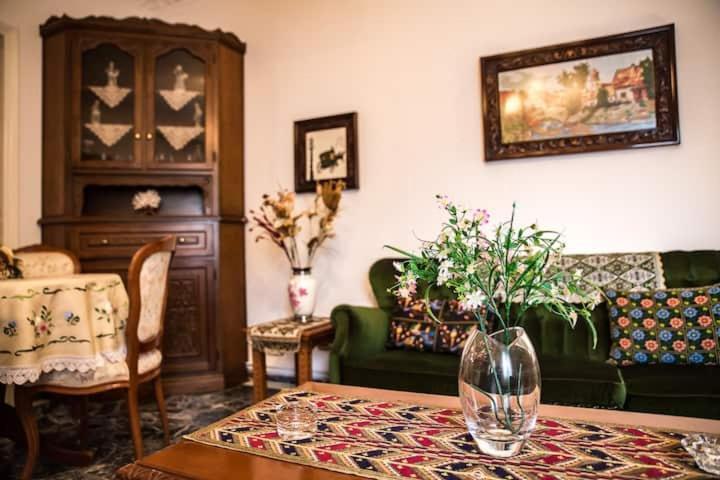 Traditional Antique Deco House Калампака Экстерьер фото